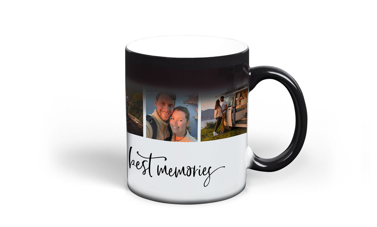 Créez un mug magique avec vos photos qui se colorent à la chaleur